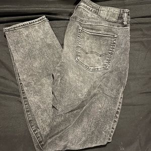 American Eagle Black Washed Jeans